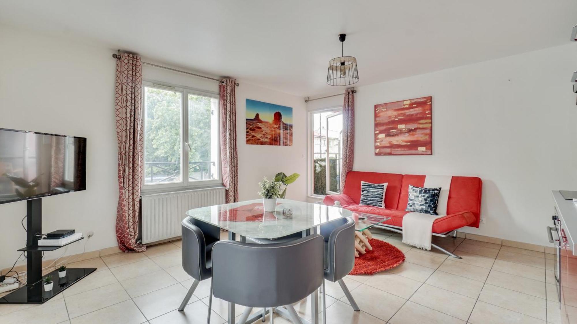 Chic Apart With Parking Near Paris Ομπερβιλιέ Εξωτερικό φωτογραφία