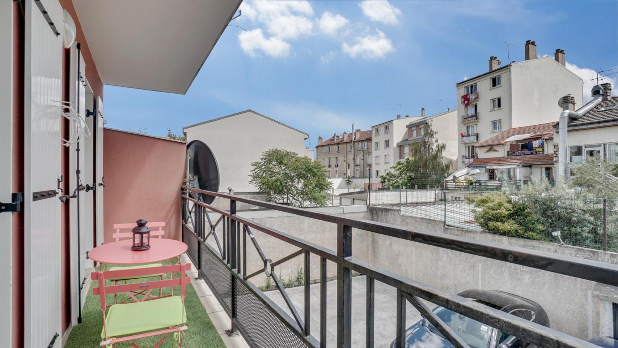 Chic Apart With Parking Near Paris Ομπερβιλιέ Εξωτερικό φωτογραφία